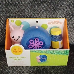 New Sun Squad Snail Bubble Maker